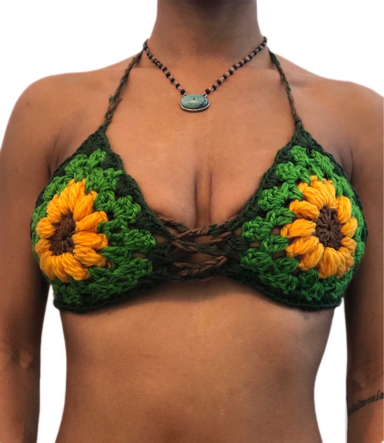 Forest Sunflower Bralette