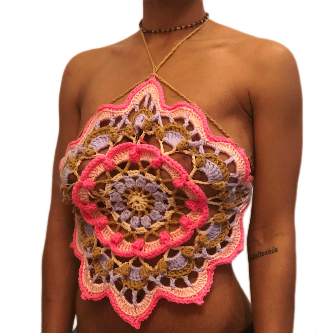 Pink Lotus Flower Top